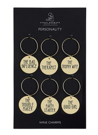 Personality Wine Charms
